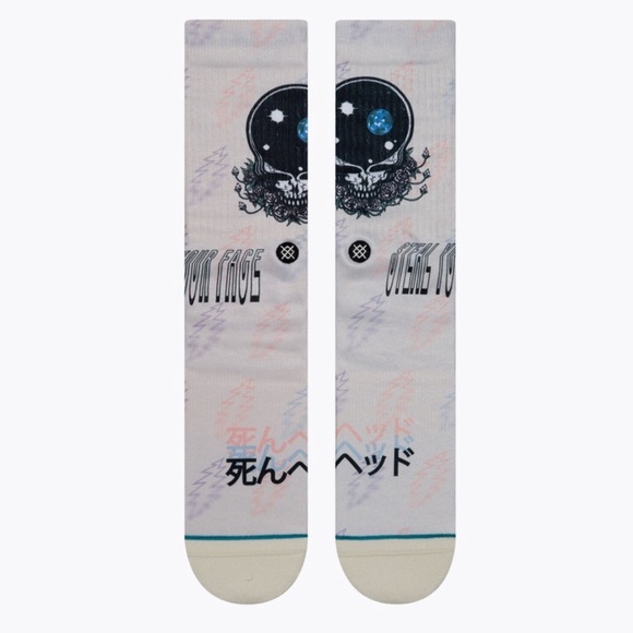 Stance x Grateful Dead Steal Your Face socks NWT - Picture 2 of 3